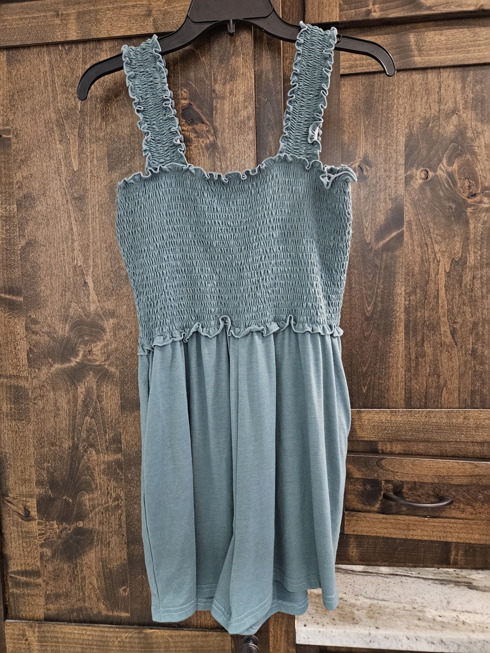 Romper in Dusty Teal